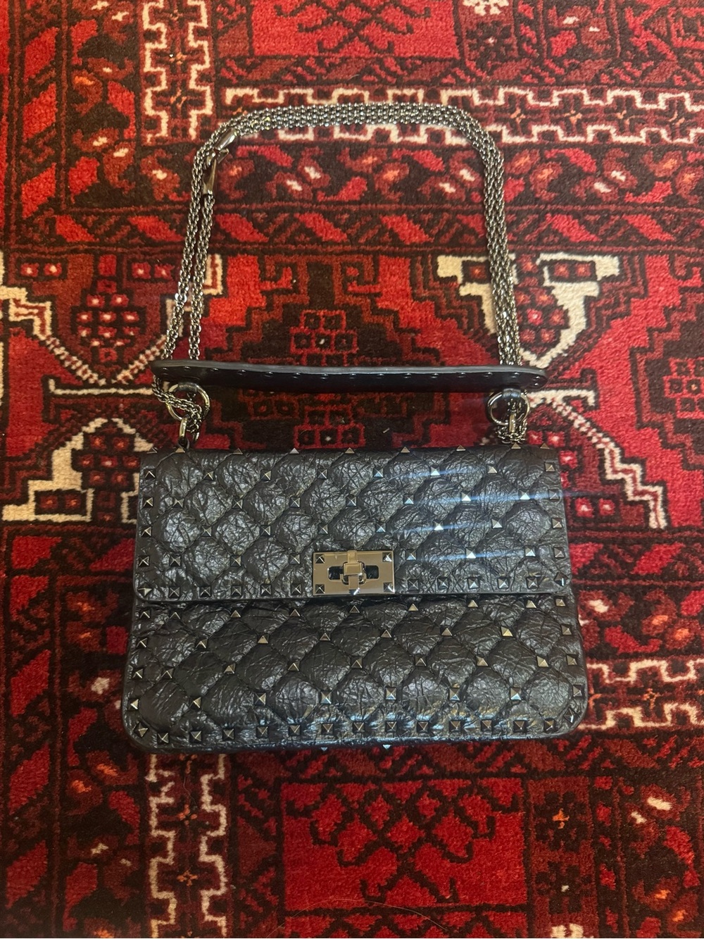Valentino Garavani Rockstud Shoulder Bag - Picture 4 of 10
